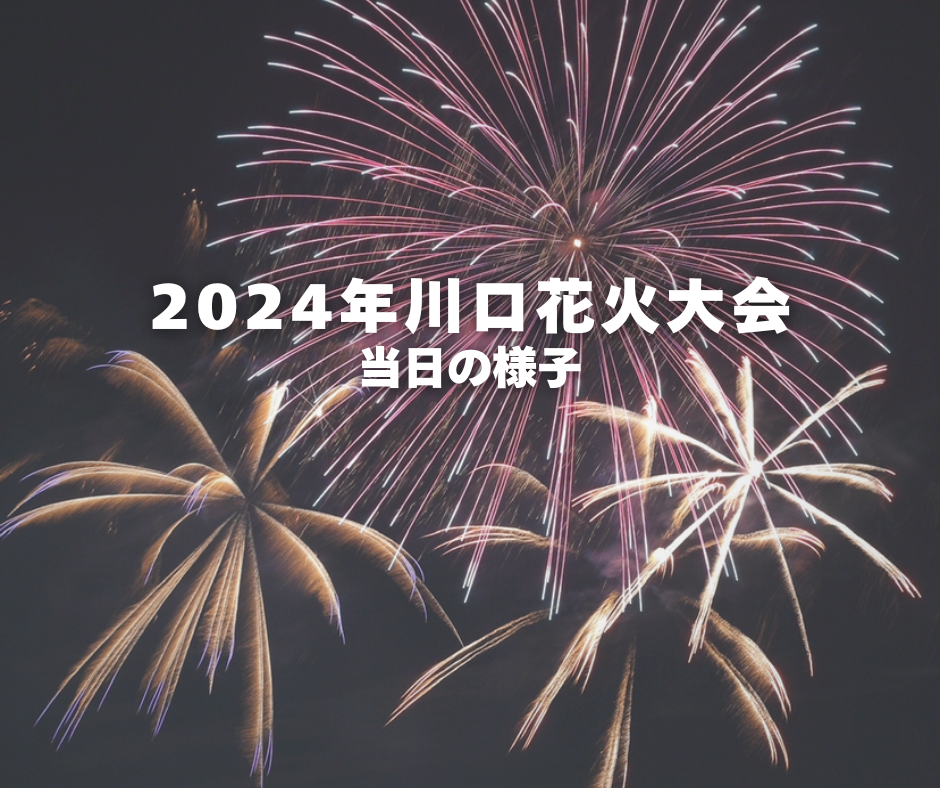 2024年度川口花火大会の様子